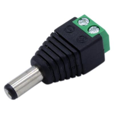 China Power Screw Adapter Fasten 10A 2 Pin 12V Male Female Jack DC Connector Pins Power Plug For CCTV for sale