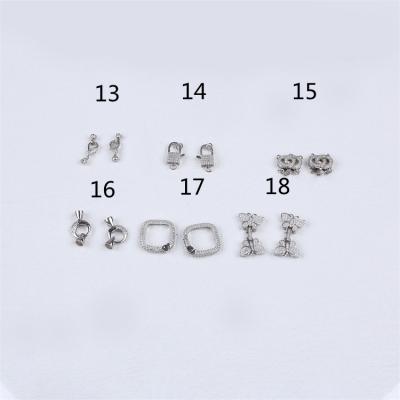 China FASHIONABLE Wholesale Silver Plated 925 Sterling Silver Jewelry Pendant Accessories for sale