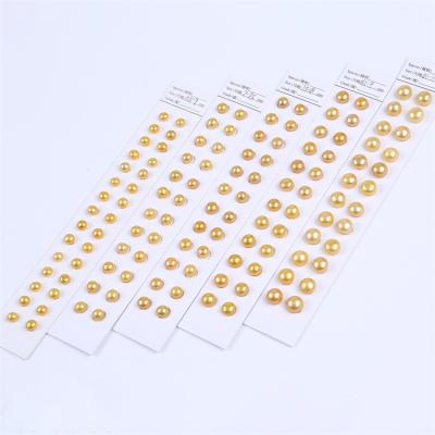 China Jewelry Making 6-7mm Color Buttercup Beads Freshwater Loose Pearls Beads In Pairs for sale