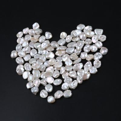 China Jewelry Making Wholesale 9-10mm White Freshwater Keshi Pearls Loose Pearl Wholesale for sale