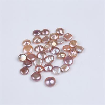 China Jewelry Making 15-16mm Real Pearls Color Coin Shape Natural Freshwater Pearl Loose Beads for sale