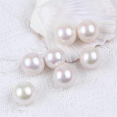 China Jewelry Making 14mm Loose Round White Edison Freshwater Pearl Jewelry for sale