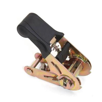 China 1 Inch 750kgs Ratchet Handle Link Rubber Coated Ratchet Buckle Down Rch001 for sale