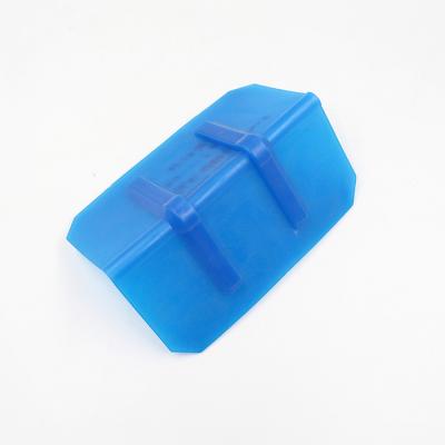 China PE bule plastic pe carton edge protector plastic packing corners for ratchet strap for sale