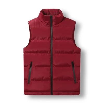 China Running MM45 Outflanked Clothing Windproof Clothing To Keep Big And Big Warm Winter Stocks Men's Stock Clothes Vest Plus Size Bubble Vest for sale