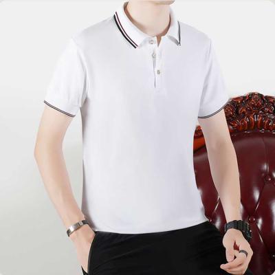 China Cmtd2002 Western Style Casual Hot Selling Short Sleeve Men's Polo Collar T-Shirt QUICK DRY for sale