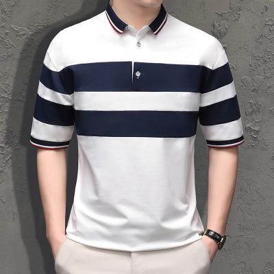 China TDP17 Short Sleeve T-shirt Lapel Summer Mens Polo Shirts 2022 Anti-pilling Golf Polo Shirt for sale