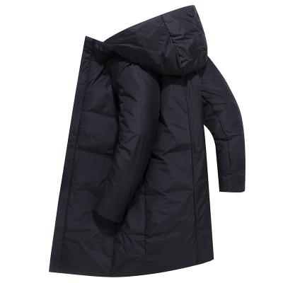 China MJY56 Men's Winter Long Anti-wrinkle Sublimation Hooded Coats Warm Jacket Down Jacket Winter Jacket Stripper Coat for sale