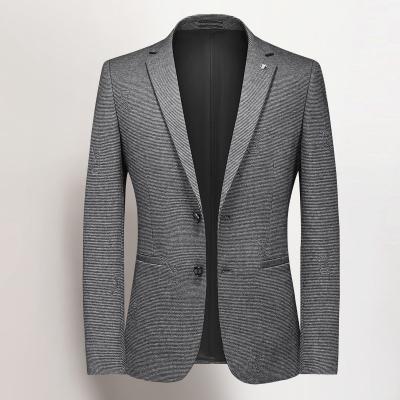 China MXZ30 Anti-Wrinkle MXZ30 High End Men's Single Breasted Business Blazer Men Jacket Suit Single Breasted Formal Blazers for sale