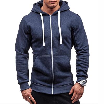 China From Factory Direct Sales Cmw151 Breathable Full Zipper Custom Hoodie Men Fitness Casual Use for sale