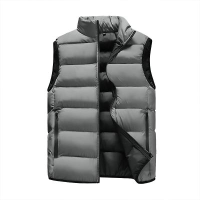 China CMMM2103 Outdoor Red Anti-pilling Mens Thick Working Vest Custom Vests Winter Cotton Vest Men for sale