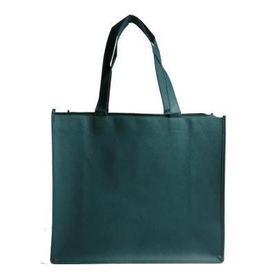 China Low Price Moisture Proof Custom Cloth Fabric Shopping Bag With Zipper And Logo for sale