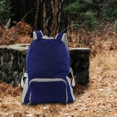 China OEM Washable Multifunctional Custom Lightweight Folding Recycled Increase Foldable Backpack Shoulders Bag for sale