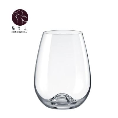 China No Type Europe Style Stemless Tumblers 220ml/300ml/420ml Water Wine Glass Cup Whiskey Glass Cocktail Cup for sale