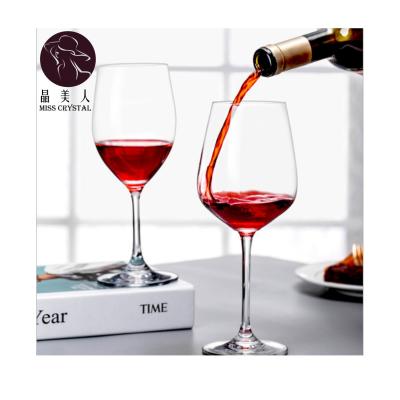 China No Mouth Champagne Goblet Wine Glass Cup Lead Free Swollen Copas De Vidrio Chalice Vetro Champagne Glass for sale