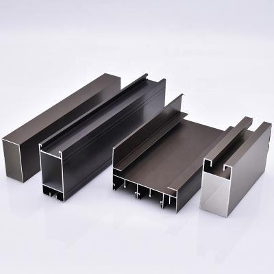 China door & Window/Building & Construction Square Aluminum Alloy Sliding Window And Door Anodizing Structural Profile for sale