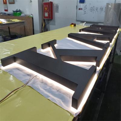 China Lighted signs newcomer galvanized letters led channel letters led backlit sign programmable sign for sale