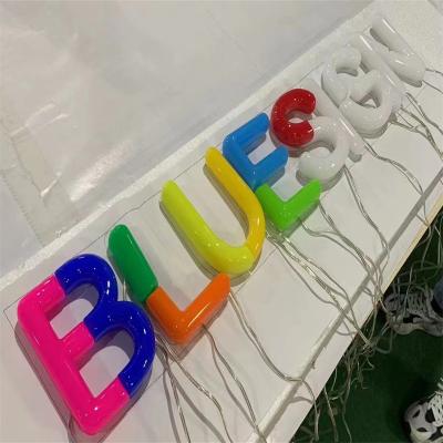 China Luminous Signs Solid Acrylic Letters Sign Advertising Channel Letters LED Acrylic Alphabet 3d Letter Logo Signage for sale