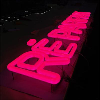 China Illuminated Signs Channel Letter 3D Led Sign Custom Acrylic Frontlit And Logo Signs Indoor Illuminated Sign Backlit for sale