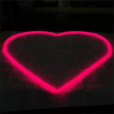 China New Arrival Letter Signs Solid Acrylic Neon Sign Board Luminous Party Decoration For Company Wall Glowing Logo for sale