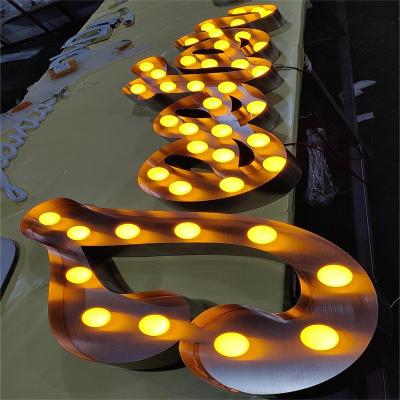 China Illuminated Signs Customize Illuminated Sign Happy Birthday Light Letters Marquee Letters Wedding for sale