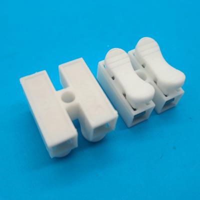 China Automotive Quick Type Wiring Spring Terminal Block Cable Connector CH-2 Self Locking Electrical Quick Press Connectors for sale