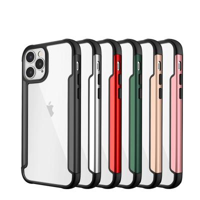 China Hot Selling Clear Acrylic Case Shockproof Phone Case Phone Protector for iphone 12 pro 12pro 13 13 max cell phone back cover for sale