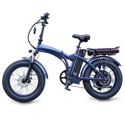 China Good Performance 48v 350w 500w 1000w 20inch Fat Battery Long Range Dual Tire Mountain Ebike E Bikes Electric Bicycle for sale