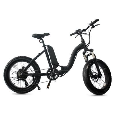 China Wholesale Aluminum Alloy Ladies Electric Bike 48v 20Zoll 500w 10AH Sharing OEM Delivery Classic 7speed Urban Commuter Foldable E-Bike for sale