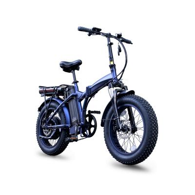 China Europe Powerful Motor Aluminum Alloy Folding Electric Bike Mountain Ebike 20Inch 48v 350W 500W 1000W With Dual 13ah 15ah Battery for sale