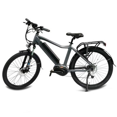 China Wholesale Bafang M400 Aluminum Alloy New Mid Drive Motor Chasing Electric Men's Comfort Bikes 26 Inch 36v 250w Electric Mid Motor Bike for sale