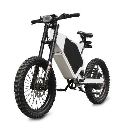 China Powerful High Power 3000W 4000W Enduro Bike Europe Aluminum Alloy 26 Inch Long Tire Fat Tire Electric Bicycle 60V Vott Range 80-100Km Ebike for sale