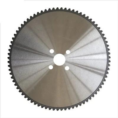 China Cutting Stee Metal / Aluminum / Copper / Brass / Stainless Cermet Tilted Circular Saw Blade For Cutting Solid Metal for sale