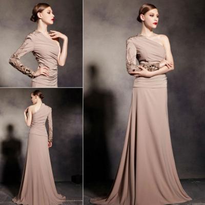 China long-sleeved Fashion Evening Gown for sale