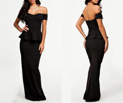 China V-Neck Floor Length Cocktail Dresses for sale