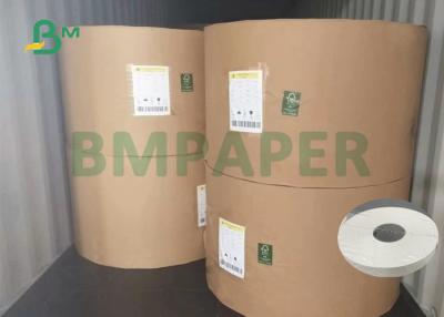 China 70g ECO Thermal Paper Hot Melt 62g White Glassine Liner Water Based for sale