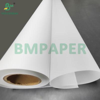 China 83gsm 93gsm Translucent Inkjet Tracing Paper For Drawing Sketch 914mm x 50m for sale