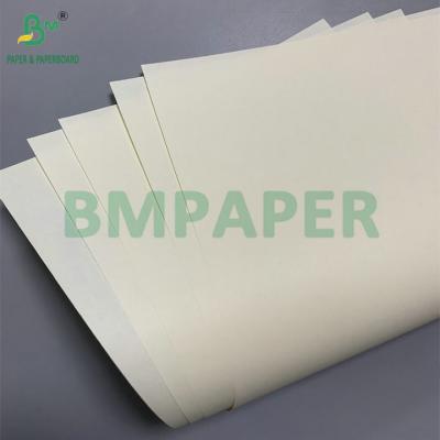 China Ivory Colored Smooth 50gsm Woodfree Paper Uncoated Book Paper Jumbo Roll for sale