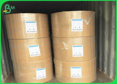 China 250gsm - 400gsm Unbleached Natural Brown Kraft Paper Roll For Food Container for sale