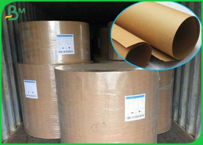 China Durable Food Grade Brown Paper / High Stiffness 400GSM Brown Packing Paper Roll for sale