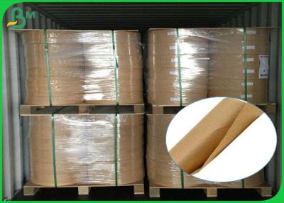 China Eco Friendly Large Kraft Paper Roll , 60 gsm 120gsm Food Grade Kraft Paper for sale