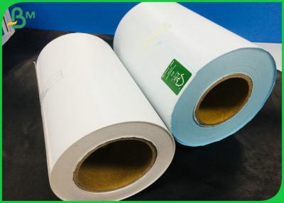 China Wasserdichte Aufkleber-Papier-Rolle Oilproof 140GSM thermische für den Druck zu verkaufen