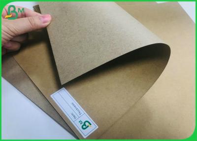 China Recycled Pulp 200g 220g Brown color Kraft Liner Paper Roll For Making Carton for sale