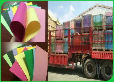 China SGS Approved 230gsm 250gsm Colored Paper Sheet With Color Printing Stable for sale