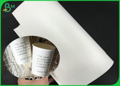 China wasserdicht beschichtete PET 200gsm + 15g weißes Schalen-Papier Rolls für Nahrungsmittelgrad-Kaffeetasse zu verkaufen