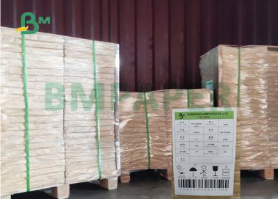 China 0.7mm 1.9mm Uncoated Paper For Coaster 340gsm Pure wood pulp Natural White for sale