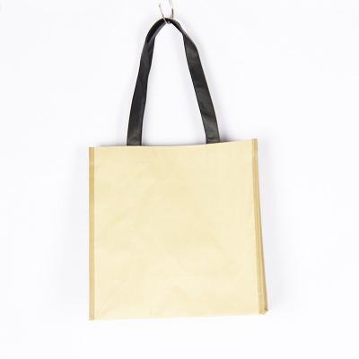 China NATIONAL lamited kraft paper bag for shopping bag vintage large volume shoulder bag for sale