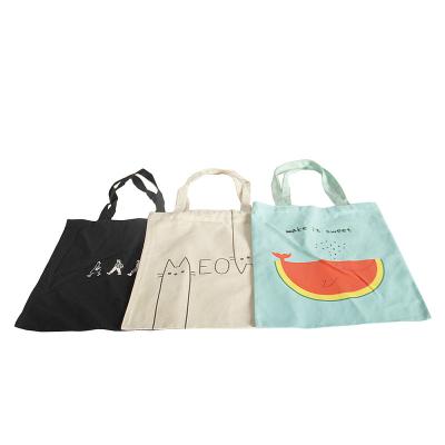 China Promotional Canvas Package Bag Cotton Handled Tote Bag For Shopping Or Storage for sale