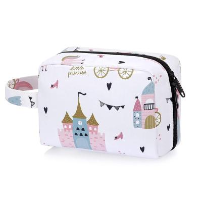 China Light And Strong Cosmetic Bag Travel Toiletry Cosmetic Bags Makeup Pouch Purse Cosmetic Organizer Case Storage Box For Women With Zipper for sale