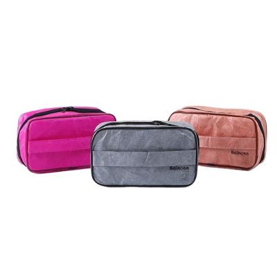 China Dupont NATIONAL Make Up Travel Bag Portable Small Cosmetic Bag Zipper Makeup Bag for sale